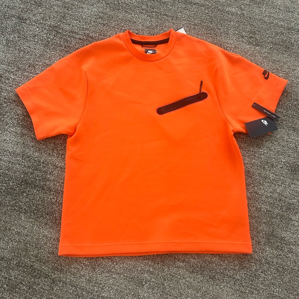 Nike Men's Bright Orange Short Sleeve Tee